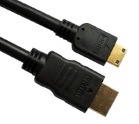 Thumbnail for ASTROTEK Mini HDMI to HDMI Cable 1m with Ethernet 1.4V 3D HD 1080p 9pin Male Type A to 19P Male Type C 30AWG for Tablet Smart Phone
