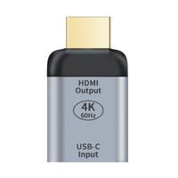 Thumbnail for ASTROTEK USB-C to HDMI Female to Male Adapter support 4K@60Hz Aluminum shell Gold plating for Windows Android Mac OS