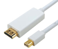 Thumbnail for ASTROTEK Mini DisplayPort DP to HDMI Cable 5m - 20 pins Male to 19 pins Male 32AWG Gold Plated