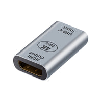 Thumbnail for ASTROTEK USB-C to HDMI Female to Female Adapter support 4K@60Hz Aluminum shell Gold plating for Windows Android Mac OS