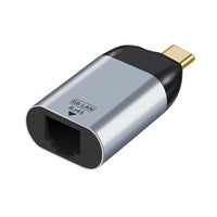 Thumbnail for ASTROTEK USB-C to RJ45 Gigabit LAN Network Ethernet Adapter Male to Female for MacBook Pro Air iPad Pro Dell XPS Windows Android Mac OS