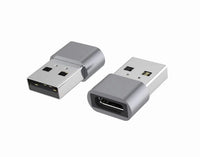Thumbnail for ASTROTEK Type C Female to USB 2.0 Male OTG Adapter 480Mhz For Laptop, Wall Chargers,Phone Sliver 1 Yr
