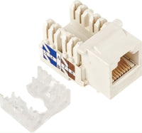 Thumbnail for ASTROTEK CAT5e UTP Network Keystone Jack for Socket kit 10ps per pack Poly Bag White LS
