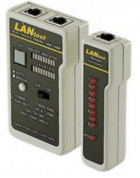 Thumbnail for ASTROTEK RJ45 RJ11 Coaxial Network Ethernet LAN Phone Cable Tester Wire Tracker