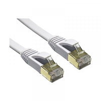 Thumbnail for Edimax 15m White 10GbE Shielded CAT7 Network Cable - Flat