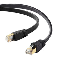 Thumbnail for EDIMAX 5m Black 40GbE Shielded CAT8 Network Cable - Flat