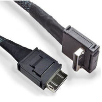 Thumbnail for INTEL OCuLink Cable Kit AXXCBL470CVCR - SAS internal cable - 4i MiniLink SAS (SFF-8611) (M) straight to 4i MiniLink SAS (SFF-8611) 1 Per Pack NVME