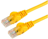 Thumbnail for CABAC 10m CAT5 RJ45 LAN Ethenet Network Yellow Patch Lead