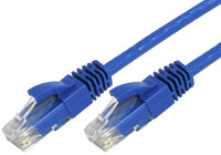 Thumbnail for CABAC 2m CAT5 RJ45 LAN Ethenet Network Blue Patch Lead