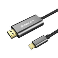 Thumbnail for SIMPLECOM DA321 USB-C Type C to HDMI Cable 1.8M (6ft) 4K@30Hz