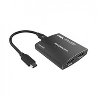 Thumbnail for SIMPLECOM DA330 USB-C to Dual HDMI MST Adapter 4K@60Hz with PD and Audio Out