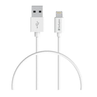 Thumbnail for VERBATIM Charge & Sync USB-C Cable 1m - White USB C to USB A