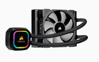 Thumbnail for CORSAIR H60i RGB PRO XT 120mm Liquid CPU Cooler. RGB Pump Head, Efficient cool plate and pump. 1x ML 120 PWM Fan, 1200, 115x, 1366, 2011/2066, AM4