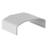 Thumbnail for BRATECK Plastic Cable Cover Joint Material:ABS Dimensions 64x21.5x40mm - White