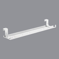 Thumbnail for BRATECK Under-Desk Cable Management Tray - White Dimensions:590x131x74mm