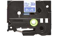 Thumbnail for BROTHER 1PK 100% Compatible for Brother P-Touch TZe 555 White on Blue TZE Tape Label