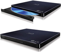 Thumbnail for LG BP50NB40 8x Ultra Slim Portable External USB Blu-Ray Drive Burner - M Disc Silent Play 3D Jamless Play