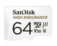 Thumbnail for SANDISK 64GB High Endurance micro SDXC V30 u3 C10 UHS-1 100MB/s R 40MB/s W SD Adaptor Android Smartphone Action Camera Drones