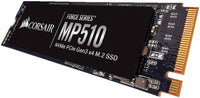 Thumbnail for CORSAIR Force MP510 4TB NVMe PCIe SSD M.2 3480/2000 MB/s 680/580K IOPS 6820TBW 1.8M hrs MTBF AES 256-bit Encryption