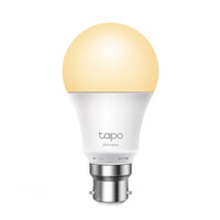 Thumbnail for TP-Link Tapo Dimmable Smart Light Bulb L510B Bayonet Fitting Dimmable, No Hub Required, Voice Control, Schedule & Timer 2700K 8.7W 2.4 GHz 802.11b/g/n