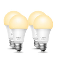 Thumbnail for TP-LINK Tapo L510E(4-Pack) Smart Wi-Fi Light Bulb, Edison Screw, Dimmable, No Hub Required, Voice Control, Schedule & Timer 2700K 8.7W 2.4 GHz 802.1