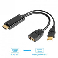 Thumbnail for Simplecom DA206 4K HDMI to DisplayPort Active Adapter Converter USB Powered