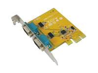 Thumbnail for SUNIX SER6437A PCIE 2-Port Serial RS-232 Card Low Profile - Add-on Card - Compatible with PCI Express x1, x2, x4, x8 and x16 Lane Bus