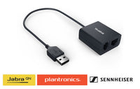 Thumbnail for YEALINK EHS40 Wireless Headset Adapter Suits Plantronics/Jabra/Sennheiser Headsets