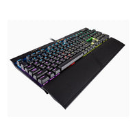 Thumbnail for CORSAIR K70 MK2 RGB Gaming Cherry MX Blue, Backlit RGB LED, Aluminium Frame Mechanical Keyboard