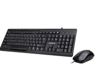 Thumbnail for GIGABYTE KM6300 USB Wired Keyboard & Mouse Combo multimedia controls 1000dpi Adjustable Portable slim receiver Stylish design comfort (LS)