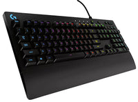 Thumbnail for LOGITECH G213 Prodigy RGB Gaming Keyboard, 16.8 Million Lighting Colors Mech-Dome Backlit Keys Dedicated Media Controls Spill-Resistant Durable LS