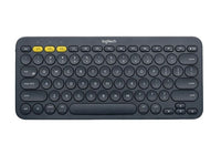 Thumbnail for LOGITECH K380 Multi-Device Bluetooth Keyboard BlackTake-to-type Easy-Switch wireless10m Hotkeys Switch 1year