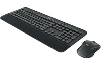 Thumbnail for Logitech MK545 Wireless Desktop Keyboard Mouse Combo battery life comfortable palm rest & adjustable tilt legs Laser-grade KBLT-MK520R