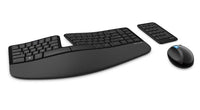 Thumbnail for MICROSOFT WIRELESS SCULPT ERGONOMIC DESKTOP USB MOUSE & KEYBOARD - RETAIL BOX (BLACK)