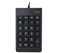 Thumbnail for RAPOO K10 Wired Numeric NumberPad Keyboard - Spill Resistant Design, Laser Carved Keycap, Spill-Resistant Design, Easy Installation