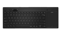 Thumbnail for RAPOO K2800 Wireless Keyboard with Touchpad & Entertainment Media Keys - 2.4GHz, Range Up to 10m, Connect PC to TV, Compact Design