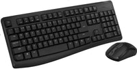 Thumbnail for RAPOO X1800Pro Wireless Mouse & Keyboard Combo - 2.4G, 10M Range, Optical, Long Battery, Spill-Resistant Design,1000 DPI, Nano Receiver, Entry