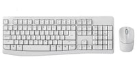 Thumbnail for RAPOO X1800Pro Wireless Mouse & Keyboard Combo - 2.4G, 10M Range, Optical, Long Battery, Spill-Resistant Design,1000 DPI, Nano Receiver, Entry (White)