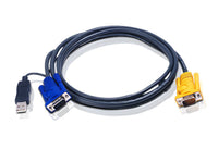 Thumbnail for ATEN KVM Cable 1.8m with 3 in 1 SPHD to VGA & USB