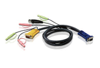 Thumbnail for ATEN KVM Cable 3m with VGA, USB & Audio to 3in1 SPHD & Audio to suit CS173xB, CS173xA, CS175x