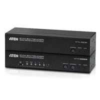 Thumbnail for Aten USB Dual VGA Cat 5 KVM Extender with Deskew, extends up to 1280 x 1024 @ 300m and 1920 x 1200 @ 60Hz @ 150 m, extends RS232 and audio