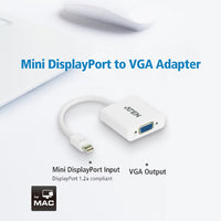 Thumbnail for ATEN VanCryst Mini DisplayPort to VGA Adapter (PROJECT)