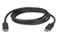 Thumbnail for ATEN 4.6m DisplayPort Cable, supports up to 4K (3840 x 2160 @ 60Hz), DP 1.2, High Bit Rate 3 (HBR3) bandwidth of 21.6 Gbps