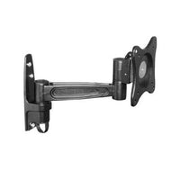 Thumbnail for Brateck Single Monitor Wall Mount tilting & Swivel Wall Bracket Mount Vesa 75mm/100mm For most 13''-27' LED, LCD flat panel TVs; up to 15kg