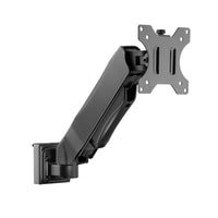 Thumbnail for Brateck Slatwall Gas Spring Monitor Arm, Effortless Monitor Height Adjustment with Gas Spring, for 13'-27' Screen, Up to 6.5kg/Screen