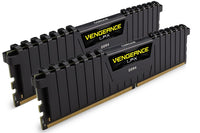 Thumbnail for CORSAIR Vengeance LPX 16GB 2x8GB DDR4 3000MHz C16 Desktop Gaming Memory Black