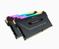 Thumbnail for CORSAIR Vengeance RGB PRO 16GB 2x8GB DDR4 3600MHz C18 18-22-22-42 Desktop Gaming Memory AMD Ryzen