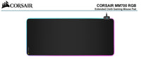 Thumbnail for CORSAIR MM700 RGB POLARIS - Dynamic Three Zone RGB and low friction micro-texture surfacet for Ultimate Gaming Setup.930mm x 400mm x 4mm Mousemat