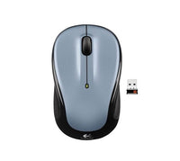Thumbnail for Logitech M325 Wireless Mouse Grey Contoured design Glossy Comfort Grip Advanced Optical Tracking 1-year battery life