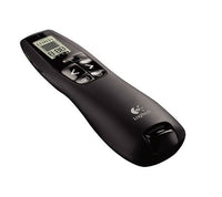 Thumbnail for Logitech R800 Laser Presentation Remote LCD display time tracking 30m Range, 2.4GHz Instuitive slideshow controls MILT-R700PRO 910-003508
